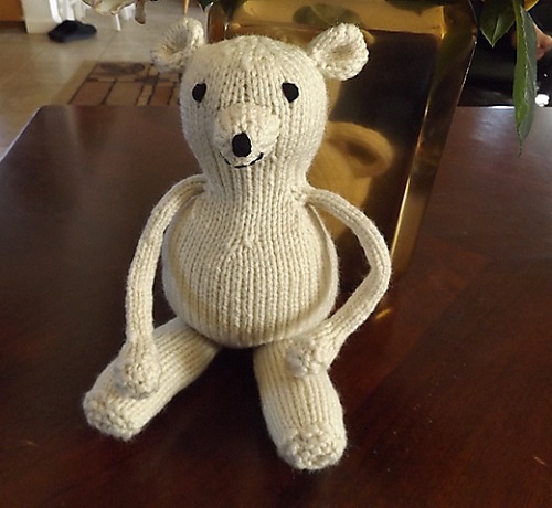 Inspiring Knitted Polar Bear Free Patterns 5