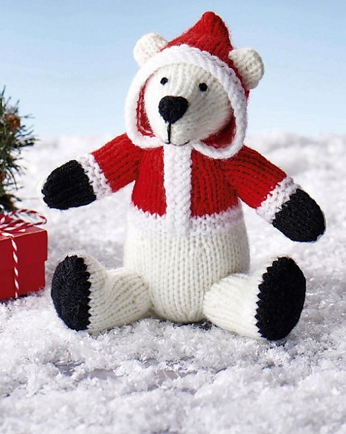 Inspiring Knitted Polar Bear Free Patterns 2