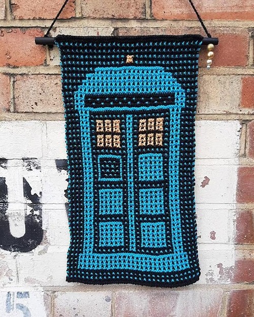 Bigger on the inside wall hanging