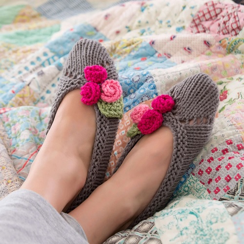 Knitted Slippers