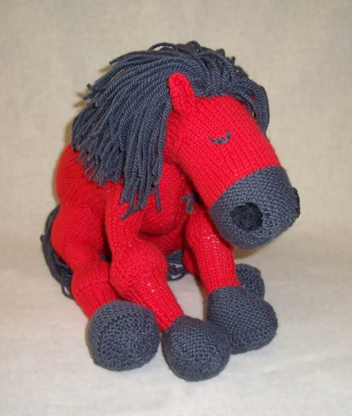 Dream Toys Horse Pattern Knit