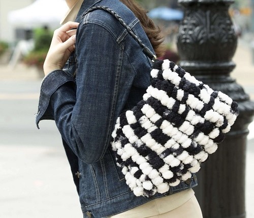 Free Knit Dalmation Purse Pattern