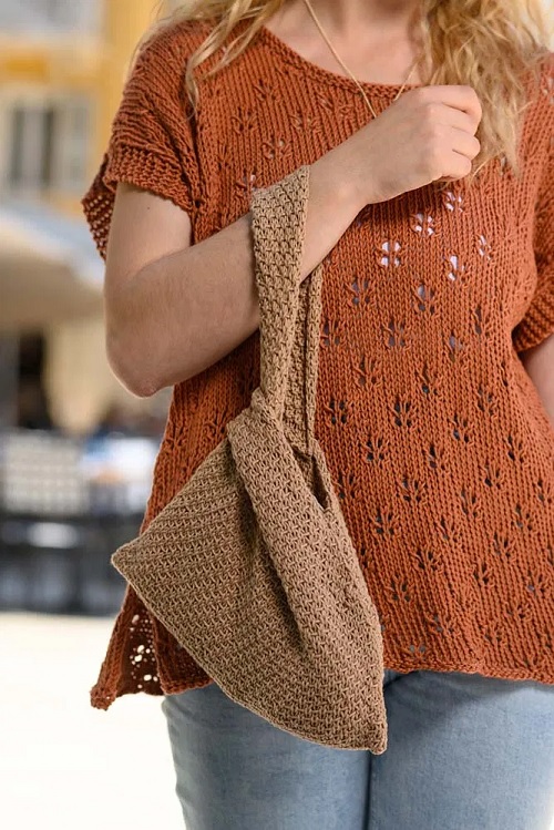 knitted bag free patterns