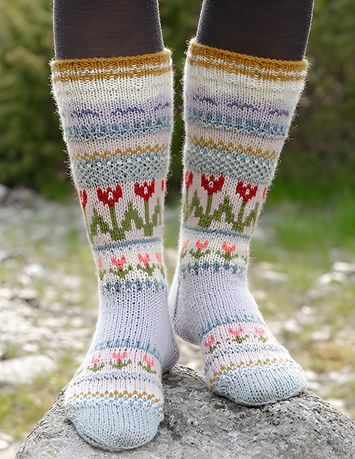 Always Winter knitted socks