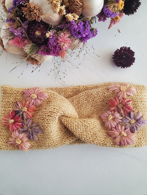 Easy and Cute Unique Flowers Knitting Patterns 3