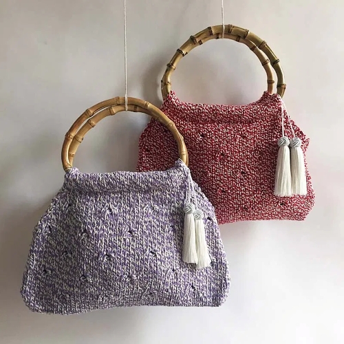 The Intricately Knitted Handbag Purse