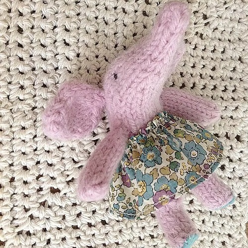 Knitted Mini Elephants Free Patterns 6