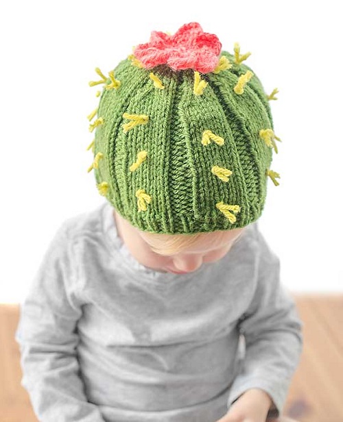 Easy and Cute Unique Cactus Knitting Patterns 3