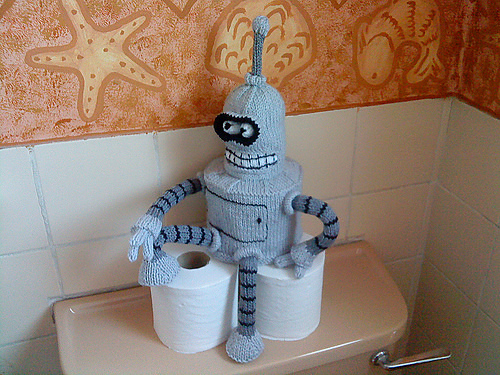 DIY Stunning Knitted Robots Patterns