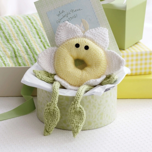 Knit Daisy Toy Pattern