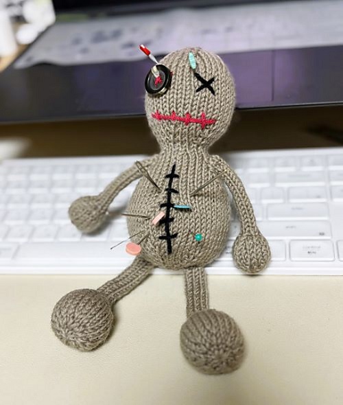 Knitted Weird Toys Free Pattern 1