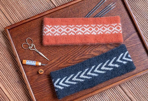 Easy and Cute Knitted Hair Accessory Patterns