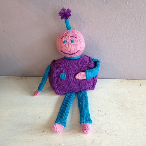 Knitted Robots Free Patterns 2