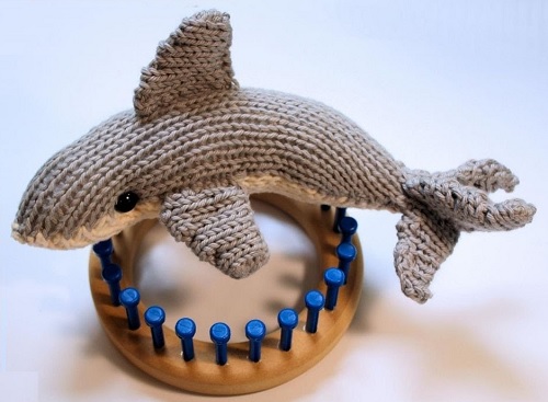 Loom Knit a Shark