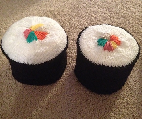 Knitted Toilet Paper Roll Cover Free Patterns 3