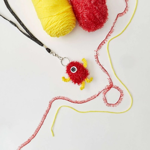 Beginner Monster Key Ring