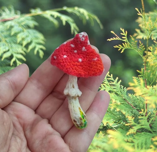 Fly Agaric Embellishment