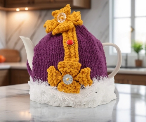 Coronation Crown Tea Cozy