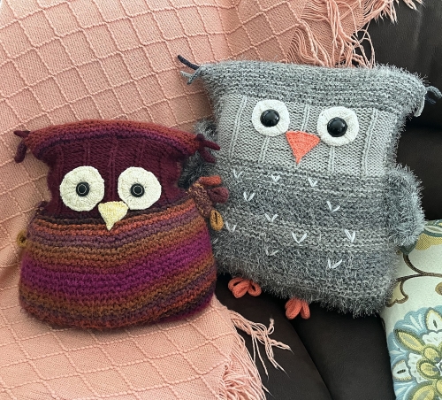 Cozy Owl Pillow