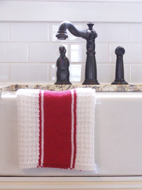 DIY Knitted Tea Towel Ideas 2