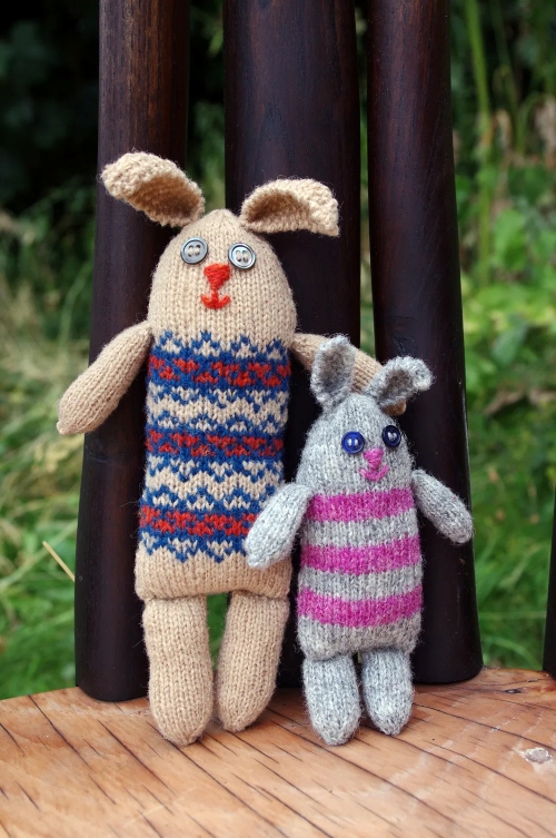 Hazel and Pipkin Bunnies