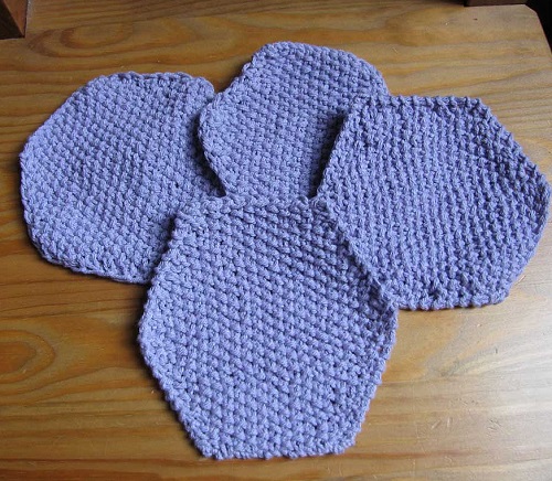 Hexagon Exfoliating Facecloth