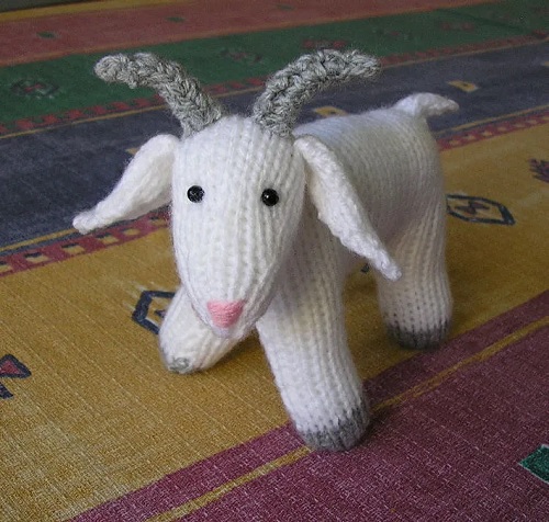 Knitted Goat Free Patterns 1