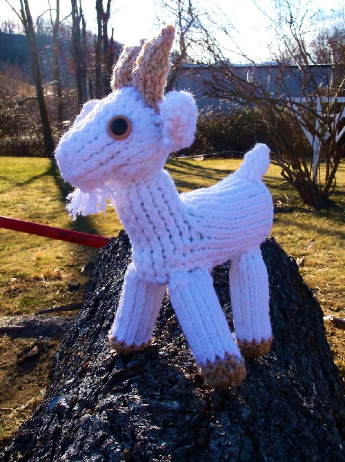 Knitted Goat Free Patterns 3