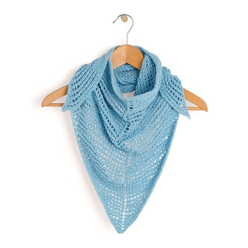 Airy Knit Shawl