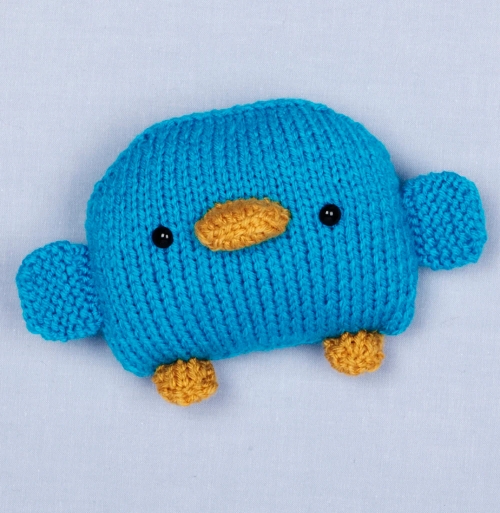 Loom Knit Plush Bird