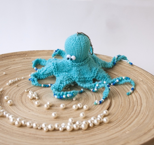 Octopus Keychain