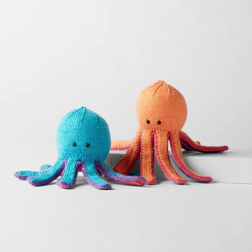 Oscar & Oprah Knit Octopus Pattern