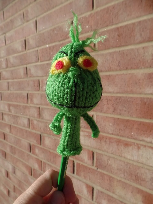 The Grinch Pencil Topper