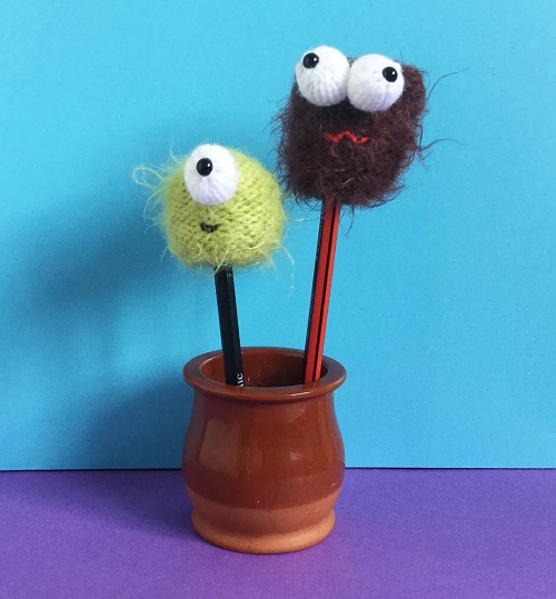 Monster Pencil Toppers