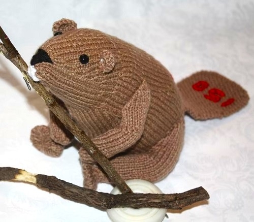 Realistic Beaver Toy