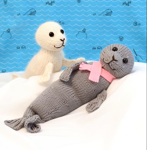 slepping Seal Free Knitting Patterns