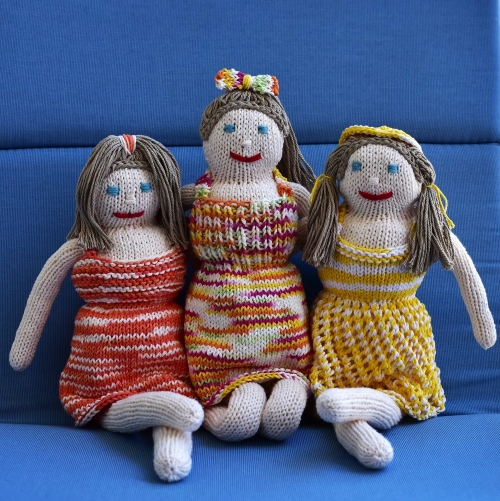 Seamless Summer Dolls