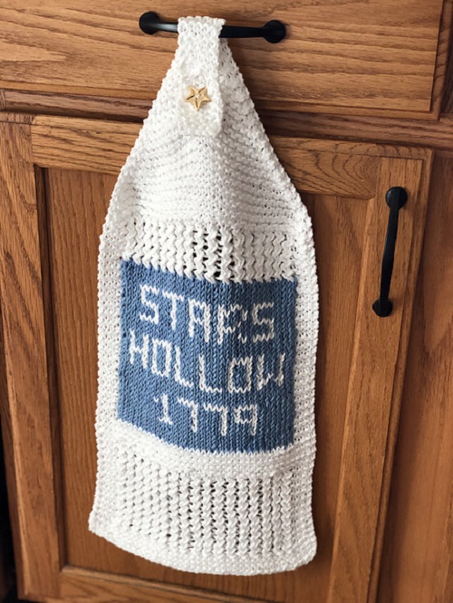 Easy and Cute Knitted Tea Towel Pattern 4