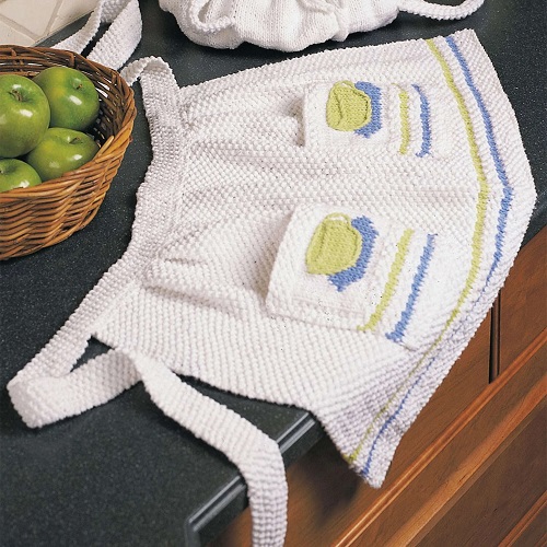 DIY Knitted Apron Parents Ideas