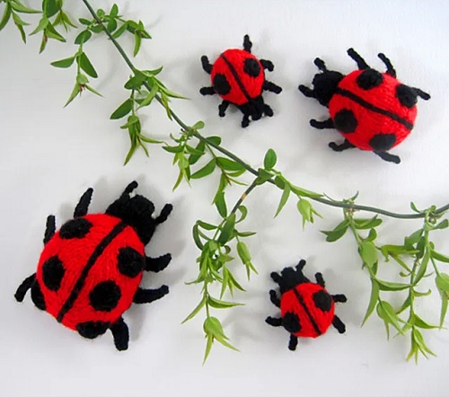 Unique Ladybug Free Knitting Patterns