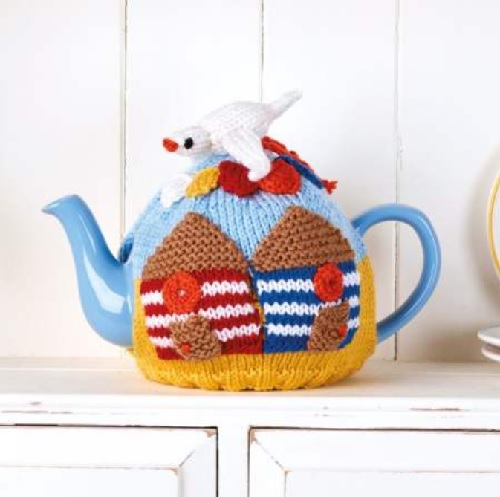 Beach Hut Tea Cosy Project