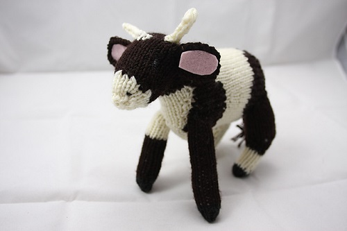 Knitted Cow Free Patterns 1