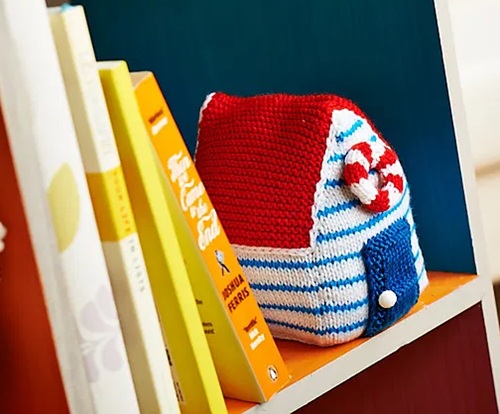 Beach Hut Doorstop