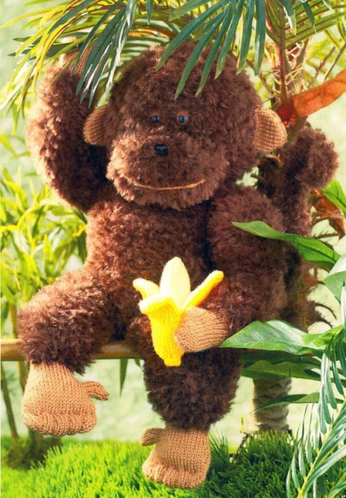Chunky Monkey Knitting Pattern