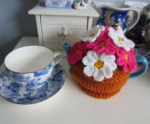 Creative Flower-Themed Free Knitting Patterns