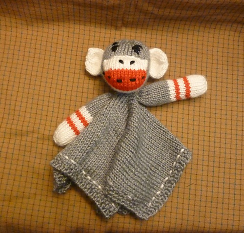 Sock Monkey Lovie