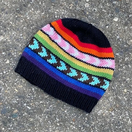 DIY Colorful Pride Month Hat