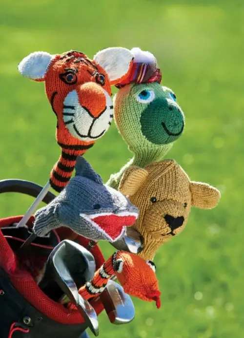 DIY Tiger Golf Headcover