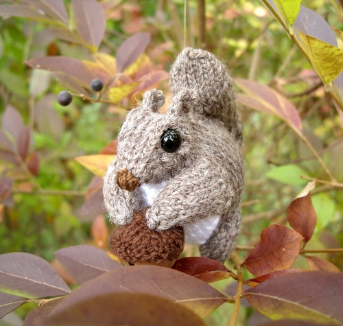 Fat Squirrel Ornament