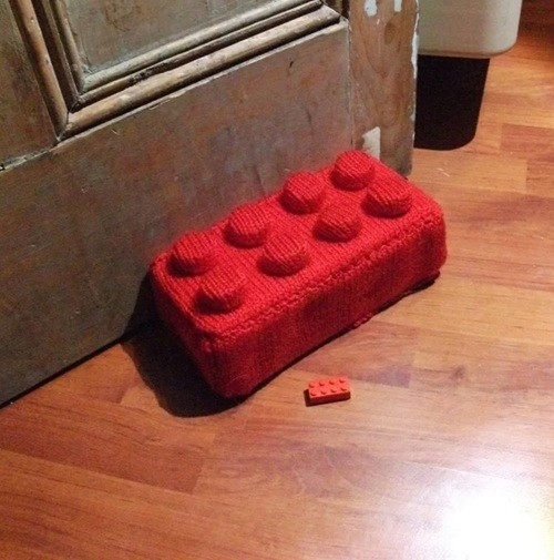 Giant Lego Brick Doorstop